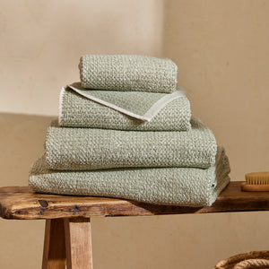 The Linen Yard Hebden Textured Waffle 100% Cotton Towels