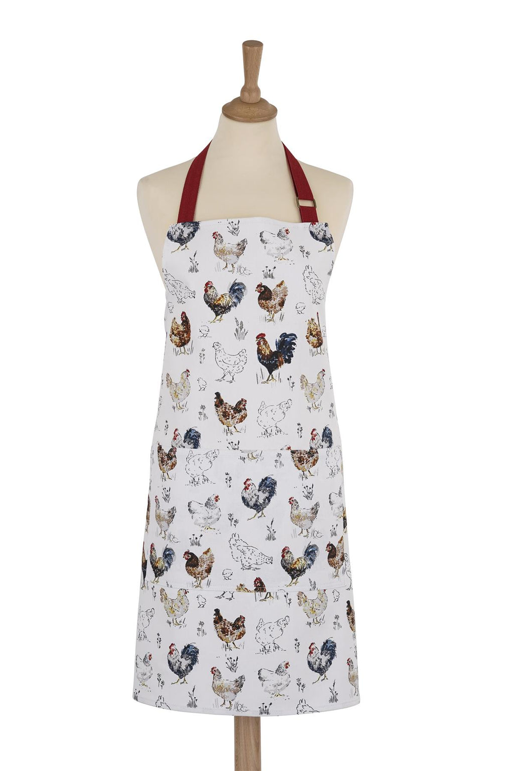 Ulster Weavers Farm Birds Red Apron