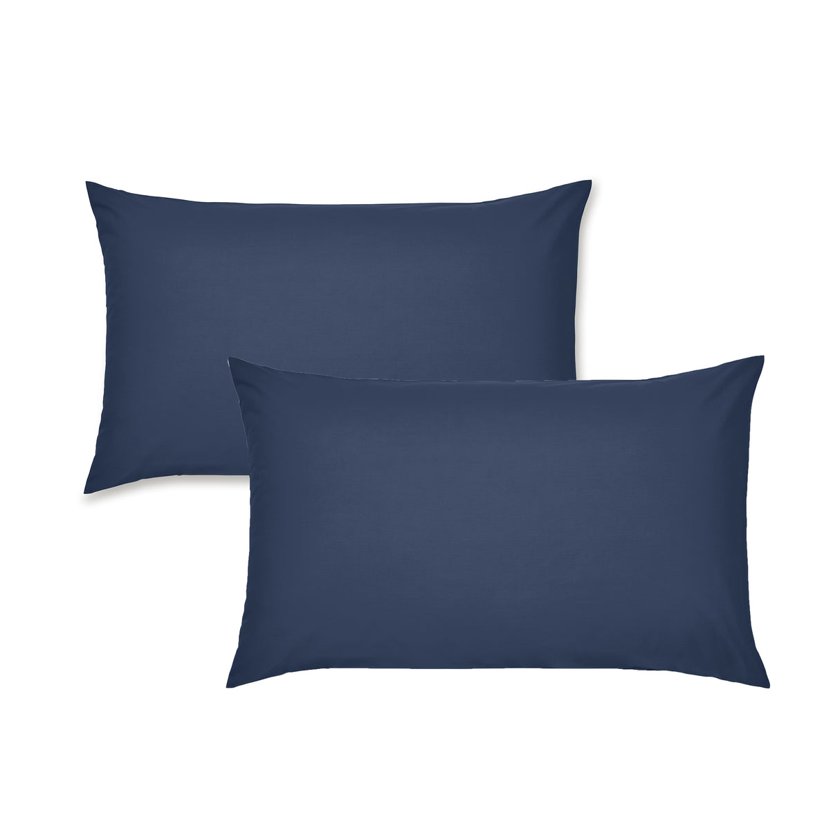 Catherine Lansfield Easy Iron 50% Polyester/50% Combed Cotton 180 Thread Count Percale Navy Sheets
