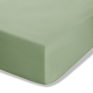 Catherine Lansfield Easy Iron 50% Polyester/50% Combed Cotton 180 Thread Count Percale Sage Sheets