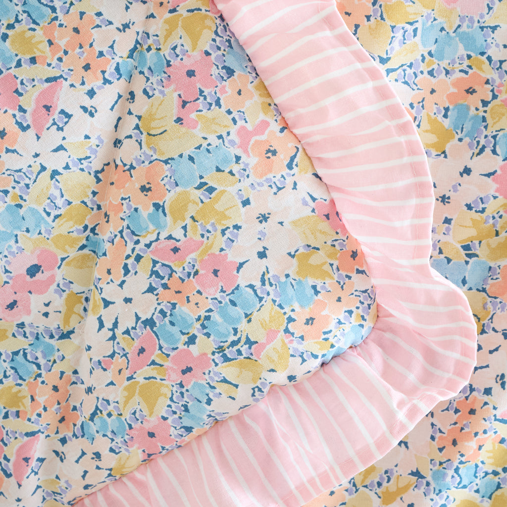 Catherine Lansfield Darcy Bettwäsche-Set – Wendbar Mit Blumenmuster, Kingsize (220x230 Cm + 2 Kissenbezüge), Rosa