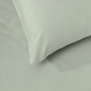 Charmed Interiors 100% Cotton 300 Thread Count Sateen Basil Green Sheets