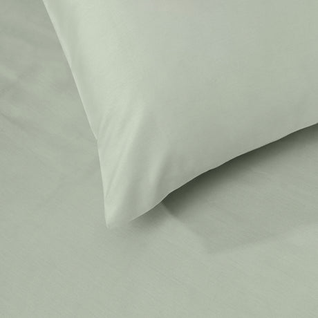 Charmed Interiors 100% Cotton 300 Thread Count Sateen Basil Green Sheets
