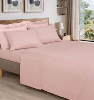 Charmed Interiors 100% Cotton 300 Thread Count Sateen Rose Sheets