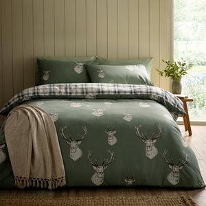 Catherine Lansfield Stag Duvet Set