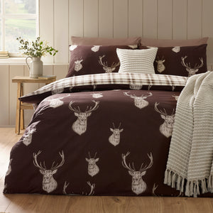Catherine Lansfield Stag Duvet Set