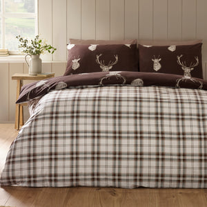 Catherine Lansfield Stag Duvet Set