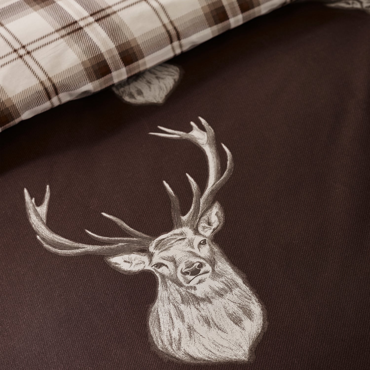 Catherine Lansfield Stag Duvet Set