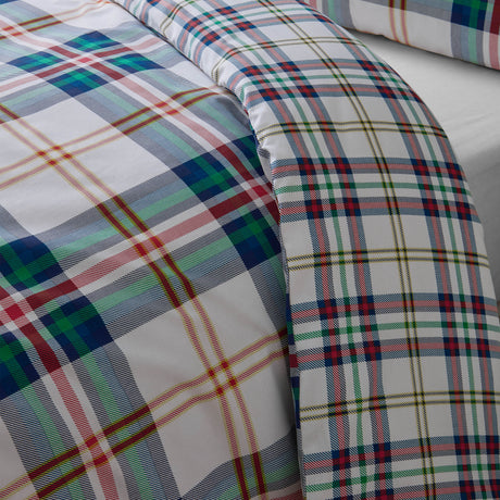 Catherine Lansfield Kelso Check Duvet Set