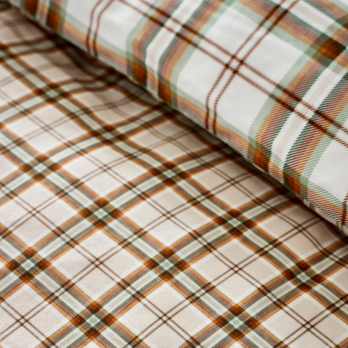 Catherine Lansfield Kelso Check Duvet Set