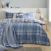Catherine Lansfield Kelso Check Duvet Set