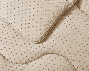 The Fine Bedding Company Night Lark Tufted Dots Coverless Duvet