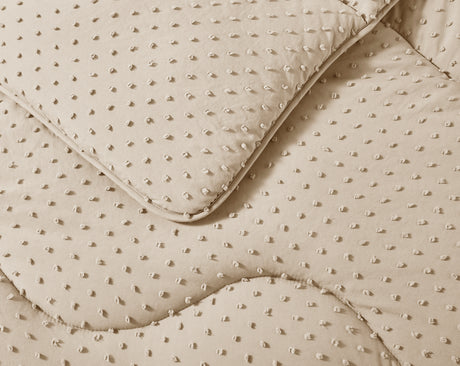 The Fine Bedding Company Night Lark Tufted Dots Coverless Duvet