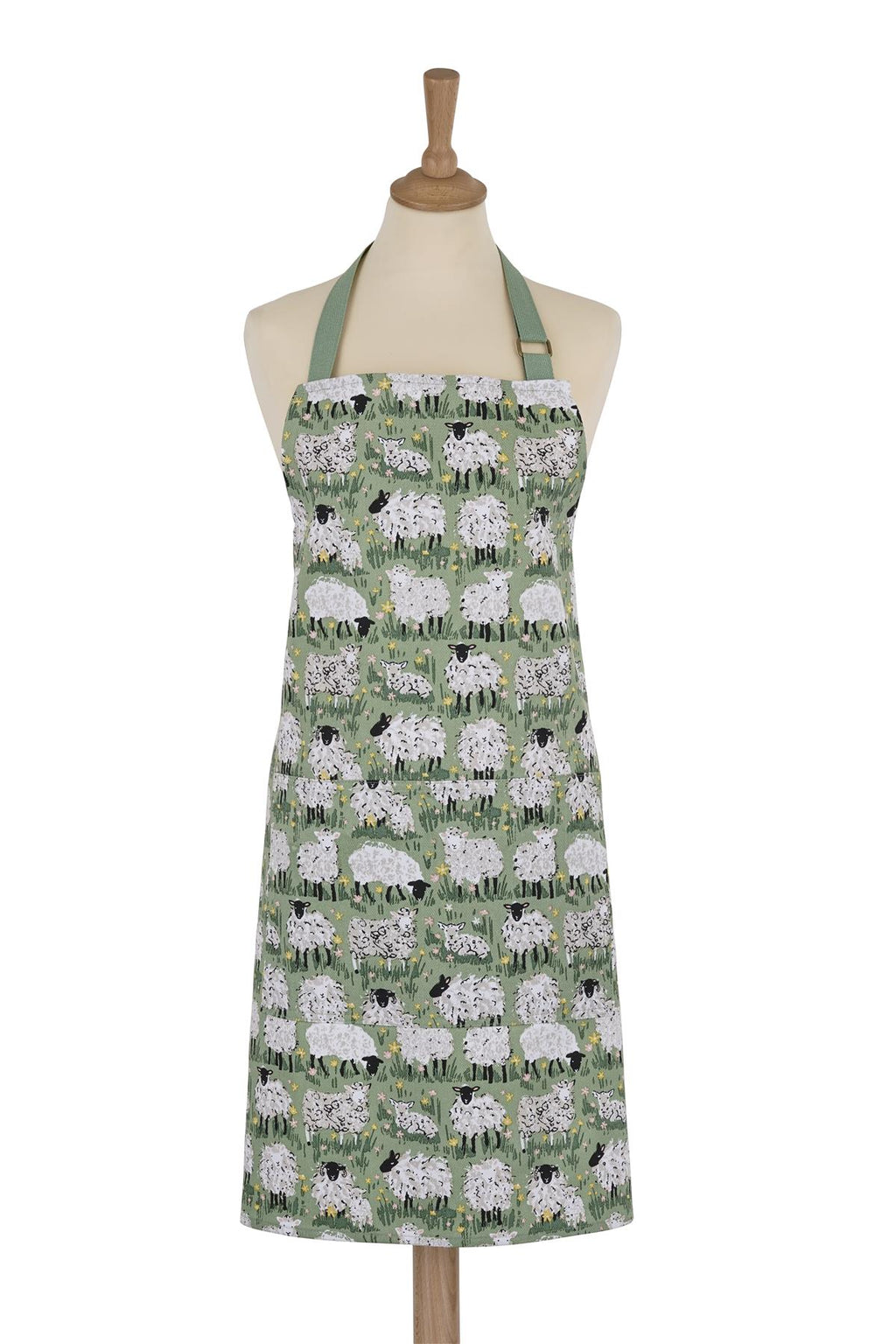 Ulster Weavers Woolly Sheep Green Apron