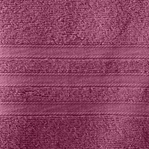 Catherine Lansfield Zero Twist 100% Cotton 450gsm Raspberry Towels