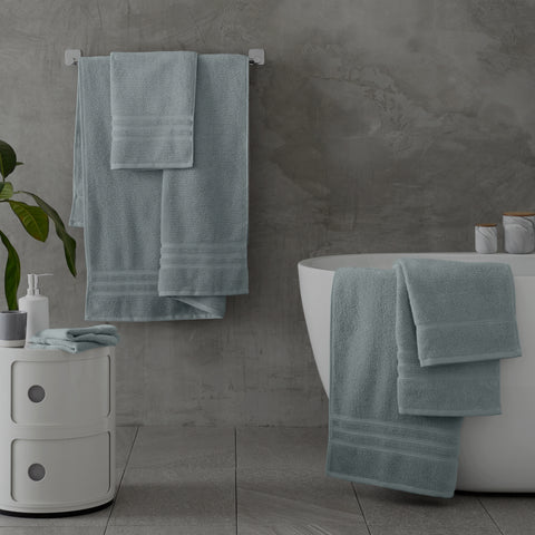 Catherine Lansfield Zero Twist 100% Cotton 450gsm Sage Towels