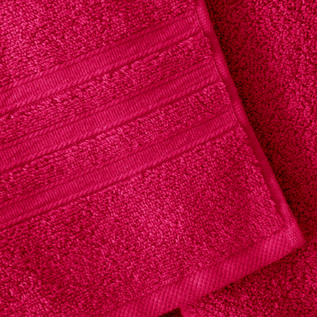 Catherine Lansfield Zero Twist 100% Cotton 450gsm Hot Pink Towels