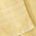Catherine Lansfield Zero Twist 100% Cotton 450gsm Yellow Towels
