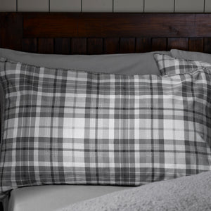 Catherine Lansfield Cosy Sherpa Check Duvet Set