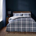 Catherine Lansfield Cosy Sherpa Check Duvet Set