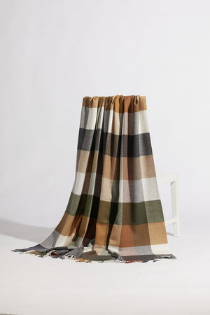 Foxford 4308/C3 Lambswool Ardagh 140cm x 180cm Throw