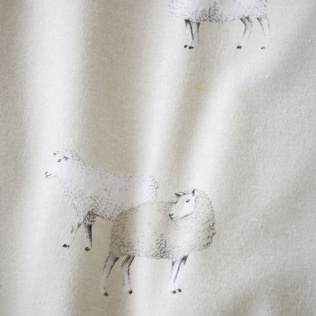 Catherine Lansfield Sheep Natural Brushed Cotton Duvet Set