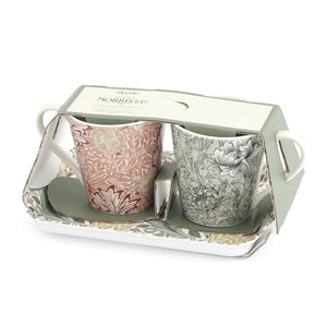 Morris & Co Mug & Tray Set
