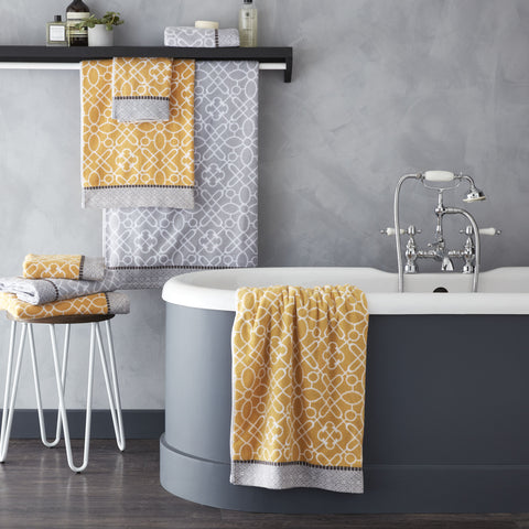 Bianca Cassia Border Towel Bale Set