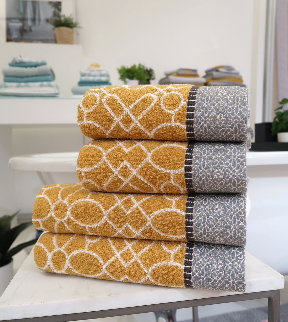 Bianca Cassia Border Towel Bale Set