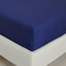Bianca 200 Thread Count 100% Cotton Percale Navy Sheets