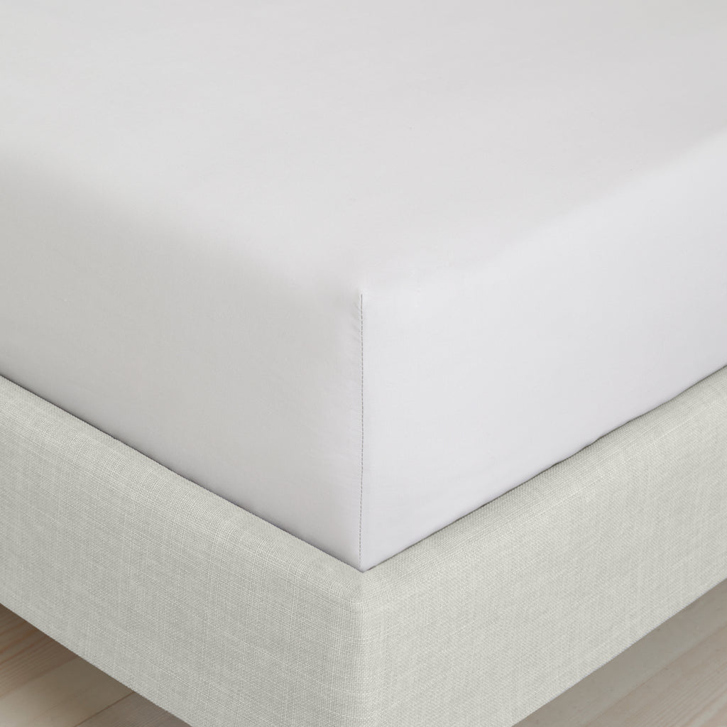 Bianca 200 Thread Count 100% Cotton Percale Grey Sheets