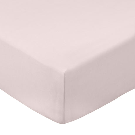 Bianca 200 Thread Count 100% Cotton Percale Blush Sheets