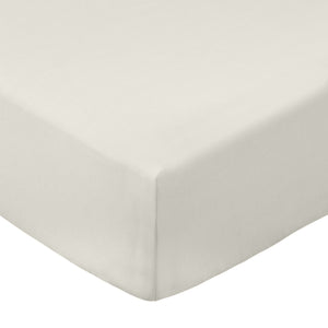 Bianca 200 Thread Count 100% Cotton Percale Cream Sheets