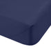 Bianca 200 Thread Count 100% Cotton Percale Navy Sheets