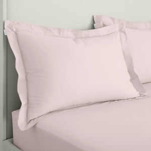 Bianca 200 Thread Count 100% Cotton Percale Blush Sheets