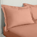 Bianca 200 Thread Count 100% Cotton Percale Clay Sheets