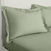 Bianca 200 Thread Count 100% Cotton Percale Sage Sheets