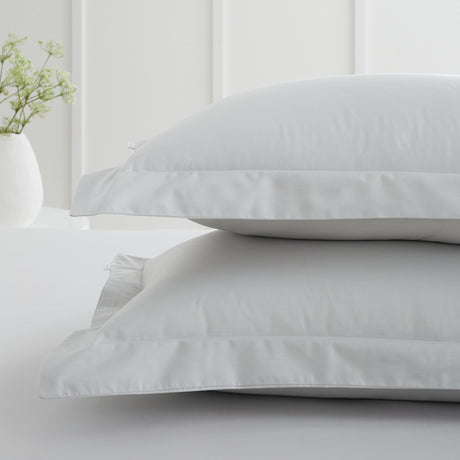 Bianca 200 Thread Count 100% Cotton Percale Grey Sheets