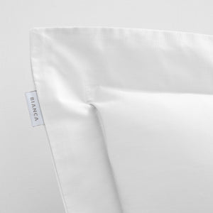 Bianca 200 Thread Count 100% Cotton Percale White Sheets