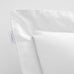 Bianca 200 Thread Count 100% Cotton Percale White Sheets