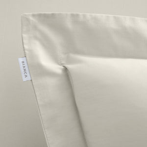 Bianca 200 Thread Count 100% Cotton Percale Natural Sheets