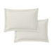 Bianca 200 Thread Count 100% Cotton Percale Cream Sheets