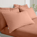 Bianca 200 Thread Count 100% Cotton Percale Clay Sheets