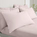 Bianca 200 Thread Count 100% Cotton Percale Blush Sheets