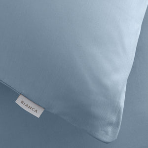 Bianca 200 Thread Count 100% Cotton Percale Blue Sheets