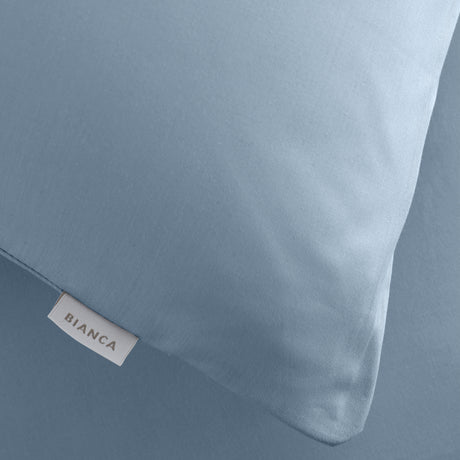 Bianca 200 Thread Count 100% Cotton Percale Blue Sheets