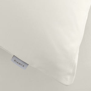 Bianca 200 Thread Count 100% Cotton Percale Cream Sheets