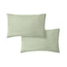 Bianca 200 Thread Count 100% Cotton Percale Sage Sheets