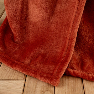 Catherine Lansfield Plain Raschel Velvet Touch 200cm x 240cm Throws