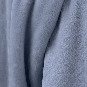 Catherine Lansfield Plain Raschel Velvet Touch 200cm x 240cm Throws